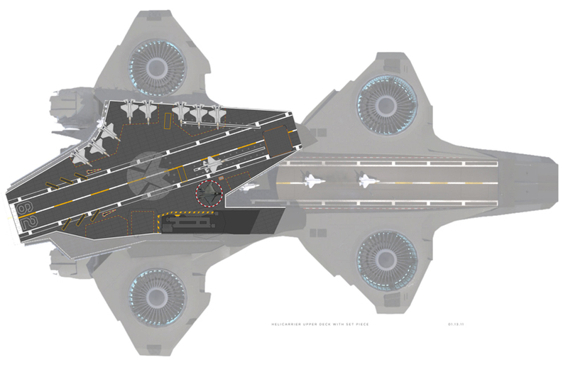 Illustration for article titled Brand new Avengers concept art takes us inside S.H.I.E.L.D.'s hardware!